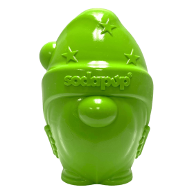 Gnome Rubber Dog Chew Toy for Heavy Chewers | Floating Treat Dispenser | USA Made
