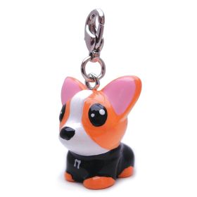 Poly 3-D Dog Charm (Color: Big Ears)