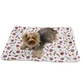 Ultra Soft Minky/Plush Blanket (Color: Sweet Candies)