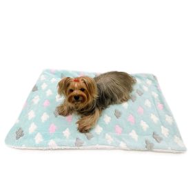 Ultra Plush Fluffy Clouds Blanket (size: S)
