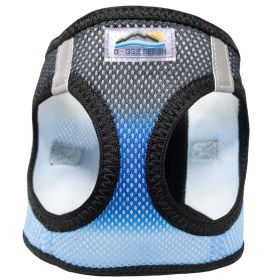American River Choke Free Dog Harness Ombre Collection (Color: Midnight Sky, size: small)